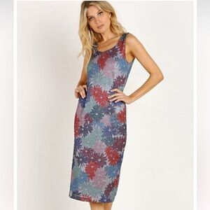 Splendid X Margherita Missoni Brillare Dress Multi Daisy Size Small Pristine